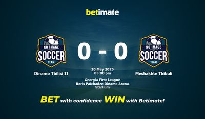 Dinamo Tbilisi II vs Meshakhte Tkibuli Prediction, Odds & Betting Tips 05/20/2025