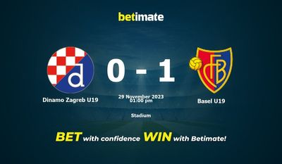 Dinamo Zagreb U19 vs Basel U19 Prediction, Odds & Betting Tips 11/29/2023