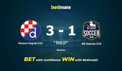 Dinamo Zagreb U19 vs NK Sesvete U19 Prediction, Odds & Betting Tips 03/05/2025