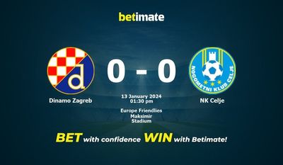 دينامو زغرب vs NK Celje التوقعات، الاحتمالات ونصائح الرهان 13/01/2024