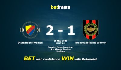 Djurgardens Women vs Brommapojkarna Women Prediction, Odds & Betting Tips 05/25/2025