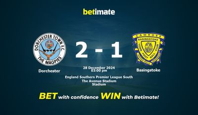 Dorchester vs Basingstoke Prediction, Odds & Betting Tips 12/28/2024
