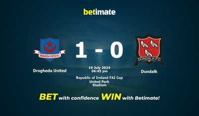 Drogheda United vs Dundalk Prediction, Odds & Betting Tips 07/19/2024