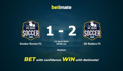 Dunbar Rovers FC vs SD Raiders FC Prediction, Odds & Betting Tips 04/13/2024