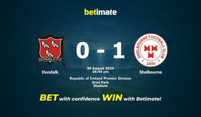 Dundalk vs Shelbourne Prediction, Odds & Betting Tips 08/30/2024