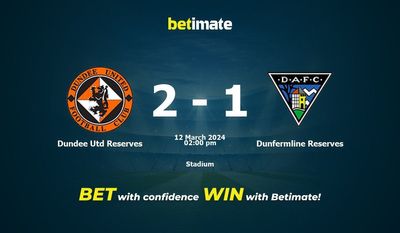 Dundee Utd Reserves vs Dunfermline Reserves التوقعات، الصعاب ونصائح الرهان 12/03/2024