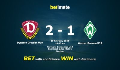 Dynamo Dresden U19 vs Werder Bremen U19 Prediction, Odds & Betting Tips 02/18/2024