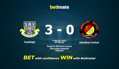 Eastleigh vs Ebbsfleet United Prediction, Odds & Betting Tips 03/04/2025