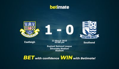 Eastleigh vs Southend Prediction, Odds & Betting Tips 03/22/2025