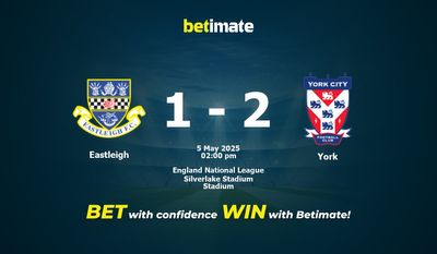 Eastleigh vs York Prediction, Odds & Betting Tips 05/05/2025