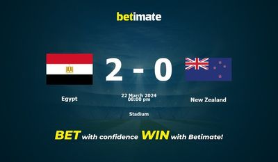 Egypt vs New Zealand Prediction, Odds & Betting Tips 03/22/2024
