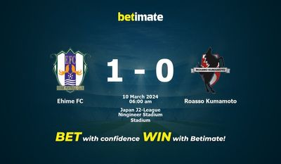 Ehime FC vs Roasso Kumamoto التوقعات، الصعاب ونصائح الرهان 10/03/2024