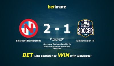 Eintracht Norderstedt vs Eimsbutteler TV Prediction, Odds & Betting Tips 03/24/2024