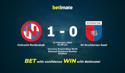 Eintracht Norderstedt vs SV Drochtersen-Assel التوقعات، الصعاب ونصائح الرهان 11/02/2024