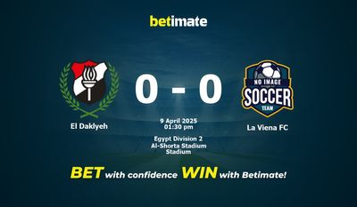 El Daklyeh vs La Viena FC Prediction, Odds & Betting Tips 04/09/2025