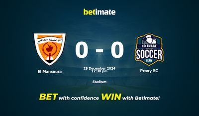 El Mansoura vs Proxy SC Prediction, Odds & Betting Tips 12/29/2024