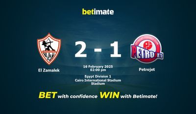 Pronostic, cotes et conseils de paris El Zamalek vs Petrojet 16/02/2025