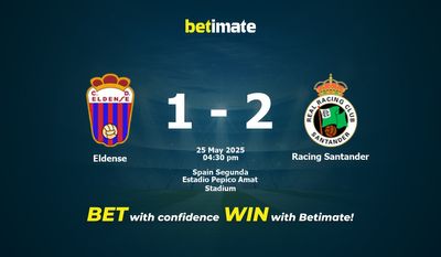 Eldense vs Racing Santander Prediction, Odds & Betting Tips 05/25/2025