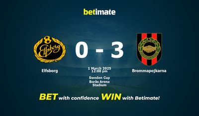 Elfsborg vs Brommapojkarna Prediction, Odds & Betting Tips 03/01/2025