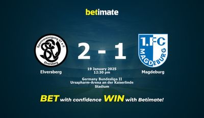 Elversberg vs Magdeburg Prediction, Odds & Betting Tips 01/19/2025