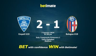 Empoli U19 vs Bologna U19 التوقعات، الصعاب ونصائح الرهان 07/01/2024