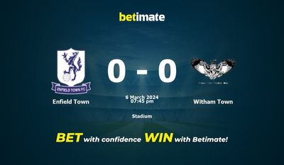 Enfield Town vs Witham Town التوقعات، الاحتمالات ونصائح الرهان 06/03/2024