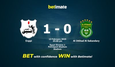 Enppi vs Al Ittihad Al Sakandary Prediction, Odds & Betting Tips 02/13/2025