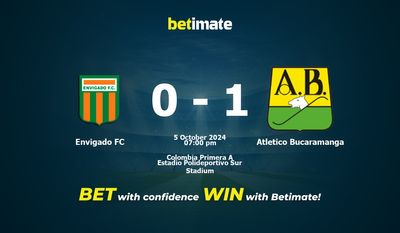 Envigado FC vs Atletico Bucaramanga Pronostici, quote e consigli di scommessa 05/10/2024