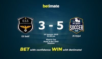 Pronóstico, probabilidades y consejos de apuestas ES Setif vs JS Djijel 10/01/2025