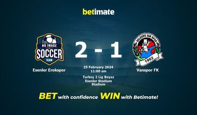 Esenler Erokspor vs Vanspor FK 预测、赔率和投注技巧 02/25/2024