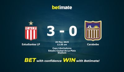 Estudiantes LP vs Carabobo Prediction, Odds & Betting Tips 05/28/2025