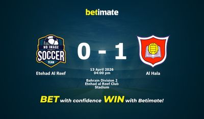 Etehad Al Reef vs Al Hala Prediction, Odds & Betting Tips 04/13/2026