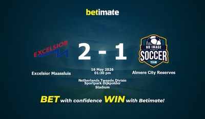Excelsior Maassluis vs Almere City Reserves Prediction, Odds & Betting Tips 05/16/2026