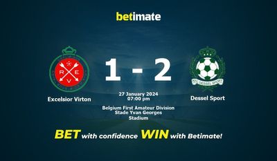 Excelsior Virton vs Dessel Sport التوقعات، الاحتمالات ونصائح الرهان 27/01/2024
