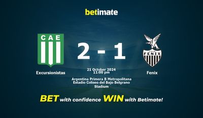 Excursionistas vs Fenix Prediction, Odds & Betting Tips 10/21/2024