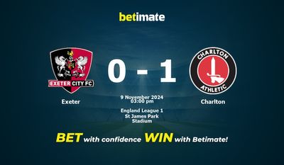 Prediksi, Peluang & Tips Taruhan Exeter vs Charlton 09/11/2024