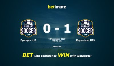 Eyupspor U19 vs Kayserispor U19 Prediction, Odds & Betting Tips 12/06/2025