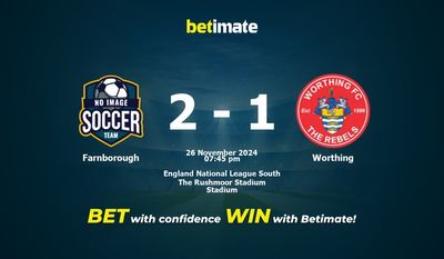 Farnborough vs Worthing Prediction, Odds & Betting Tips 11/26/2024