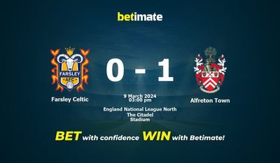 Farsley Celtic vs Alfreton Town التوقعات، الصعاب ونصائح الرهان 09/03/2024