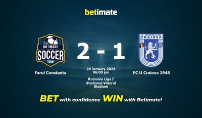 Farul Constanta vs FC U Craiova 1948 预测、赔率和投注技巧 01/26/2024