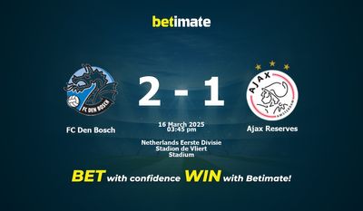 FC Den Bosch vs Ajax Reserves Prediction, Odds & Betting Tips 03/16/2025