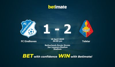FC Eindhoven vs Telstar Prediction, Odds & Betting Tips 04/18/2025