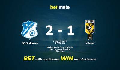 FC Eindhoven vs Vitesse Prediction, Odds & Betting Tips 03/07/2025