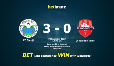 FC Gareji vs Lokomotiv Tbilisi Prediction, Odds & Betting Tips 11/09/2023