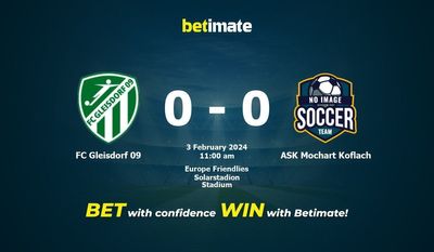 FC Gleisdorf 09 gegen ASK Mochart Köflach Vorhersage, Quoten & Wetttipps 02.03.2024