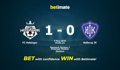 FC Helsingor vs Hellerup IK Prediction, Odds & Betting Tips 05/09/2025