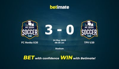 FC Honka U20 vs TPV U20 Prediction, Odds & Betting Tips 05/24/2025