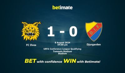 FC Ilves vs Djurgarden Prediction, Odds & Betting Tips 08/08/2024