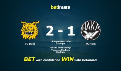 FC Ilves vs FC Haka Prediction, Odds & Betting Tips 09/14/2024