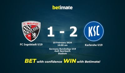 FC Ingolstadt U19 vs Karlsruhe U19 التوقعات، الصعاب ونصائح الرهان 10/02/2024
